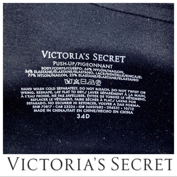 💕SALE💕 Victoria Secret Black Lace Very Sexy Bra - Picture 5 of 8